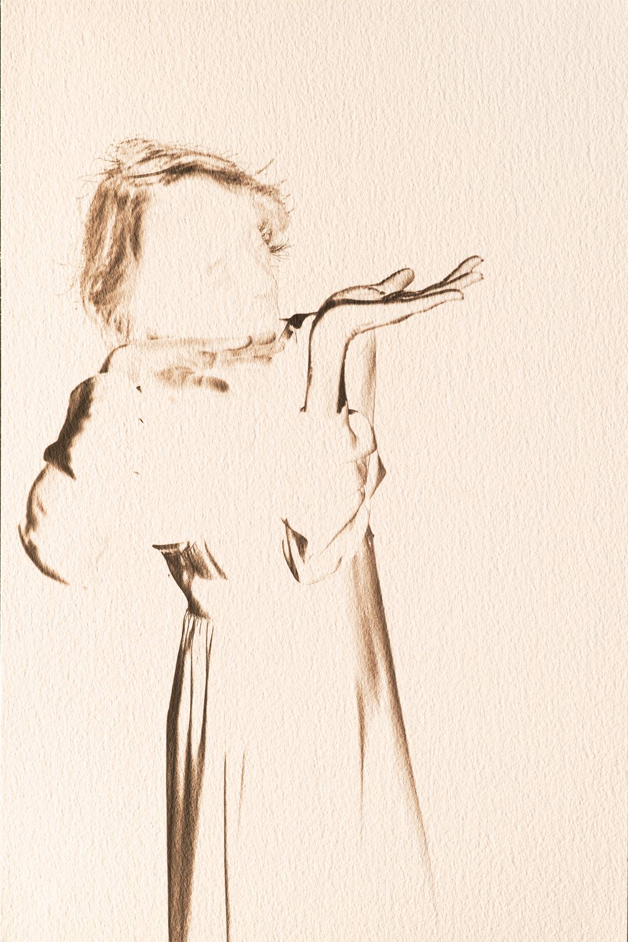 Trait dansé, détail