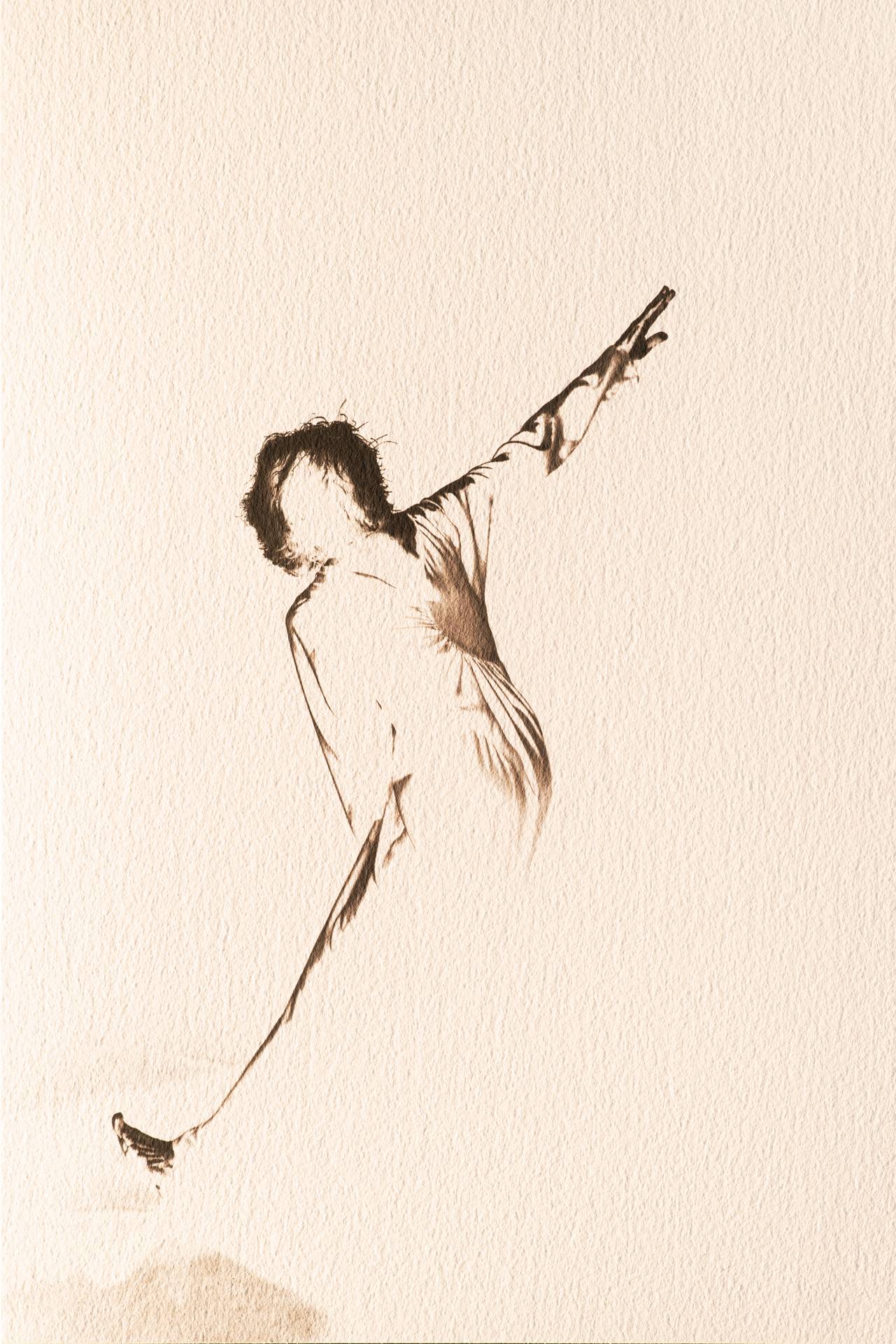 Trait dansé, détail